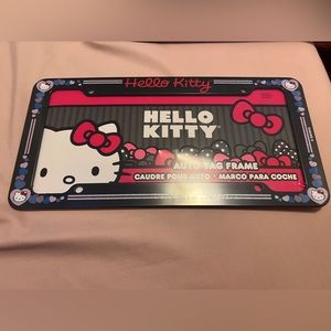 Hello Kitty License Plate Frame